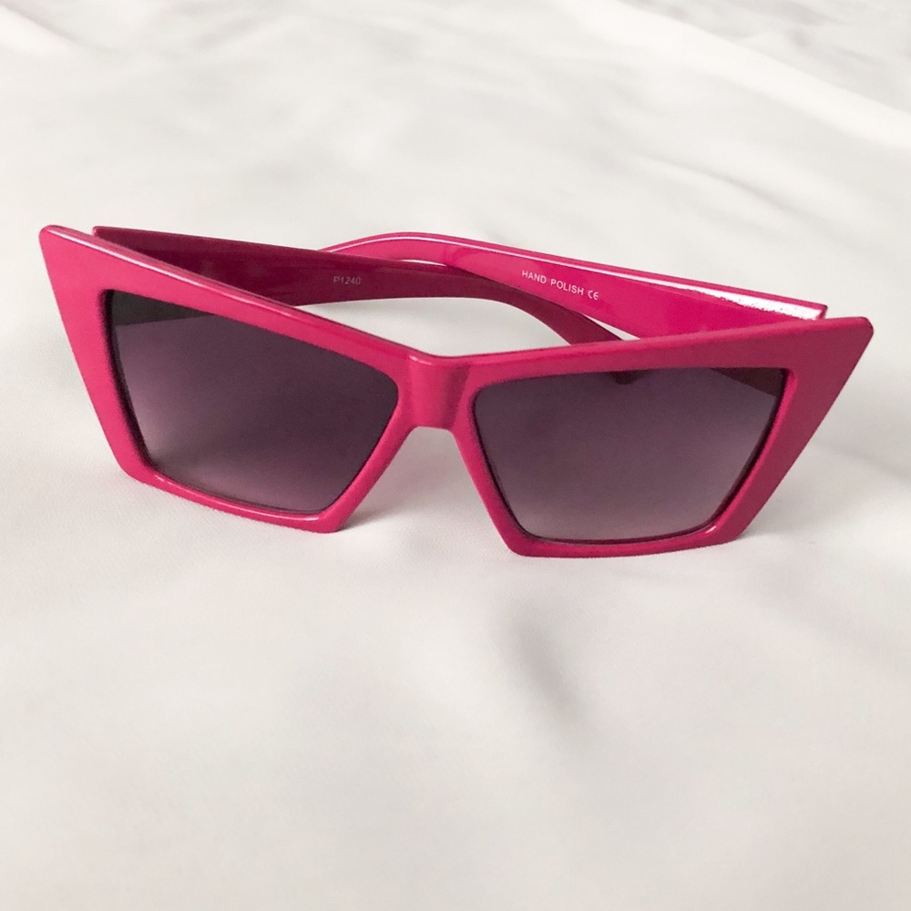 Square Cat Eye Sunglasses - image 2